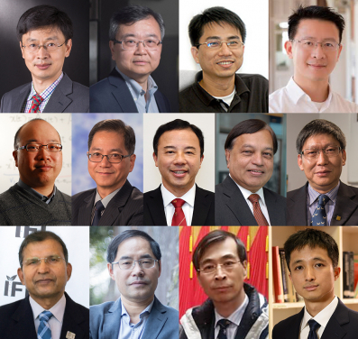 Top row, left to right: Professor Kevin ZHOU Zheng (Economics & Business), Professor ZHANG Tong (Environment and Ecology), Professor YIU Siu Ming (Cross-Field) and Dr HUANG Kaibin (Computer Science)
Second row, left to right: Professor James LAM (Engineering), Professor Dennis Y. C. LEUNG (Engineering), Professor Xiang ZHANG (Physics), Professor Joseph S. M. PEIRIS (Cross-Field) and Professor GUAN Yi (Cross-Field)
Third row, left to right: Professor Nagendra P. SHAH (Agricultural Sciences), Professor ZHAO Guochun (Geosciences), Professor SUN Min (Geosciences) and Professor YAO Wang (Physics)

 